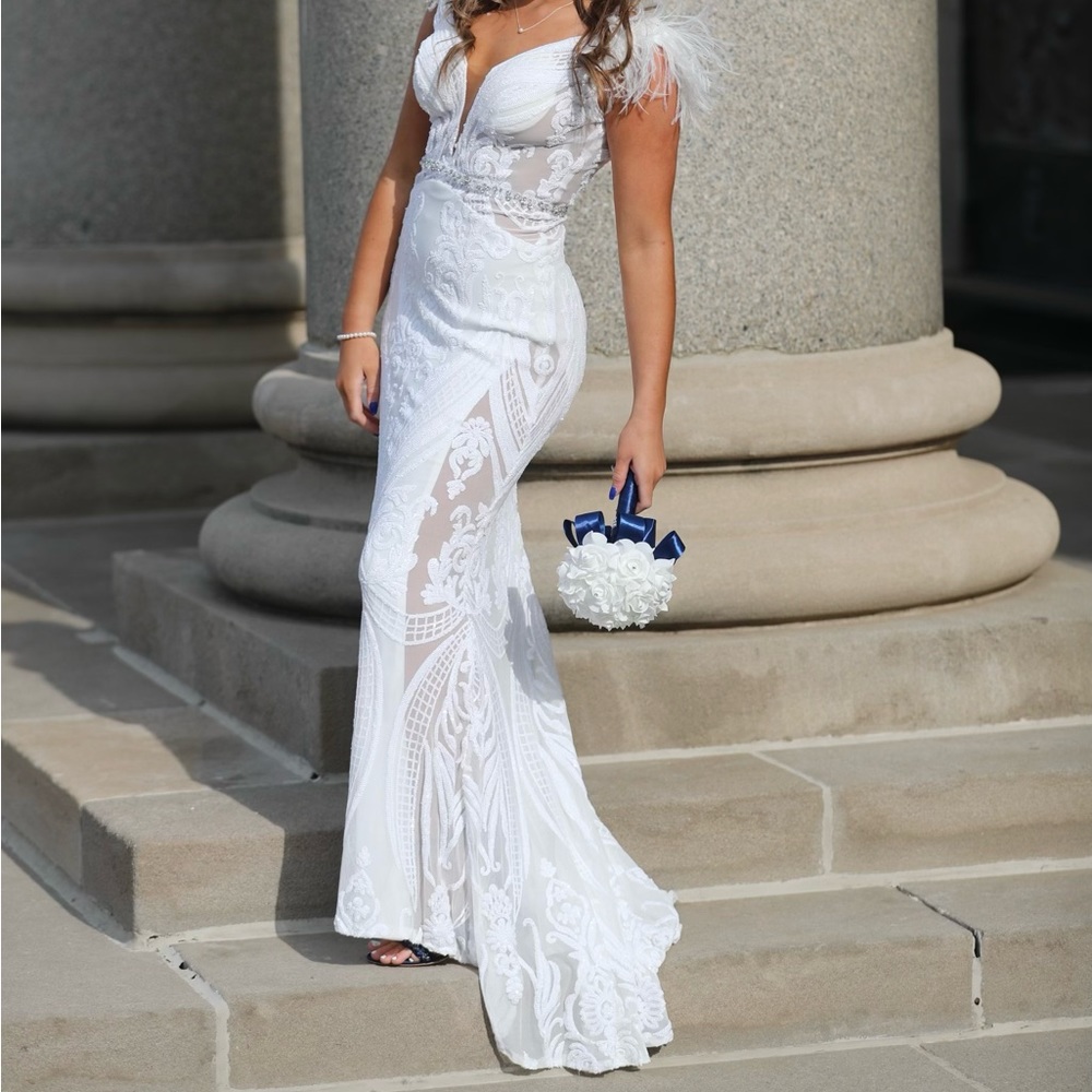 Jovani Dress. Wedding or Prom. Size 4